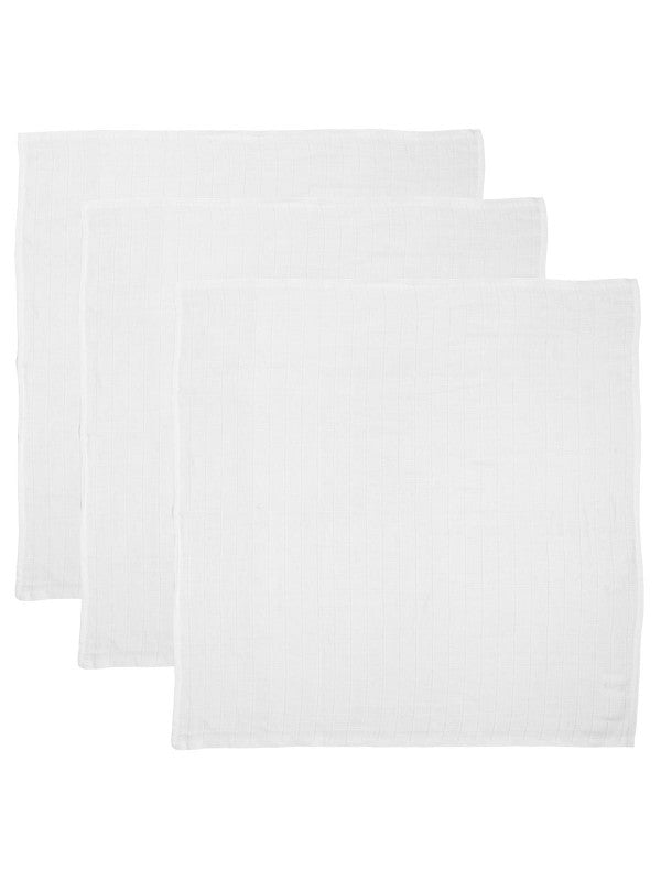 Blush and blossom taubleyjur og þvottaklútar 6pk Hvítt