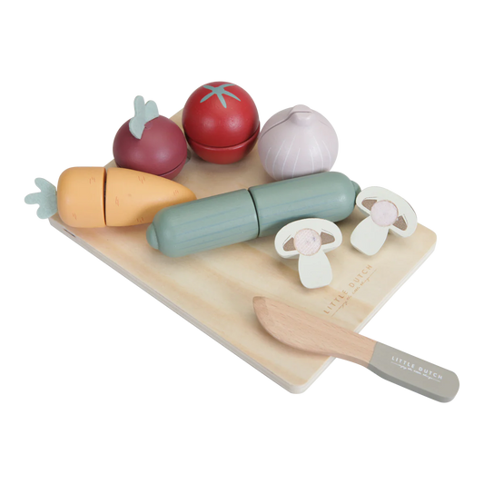 LITTLE DUTCH - GRÆNMETI OG SKURÐARBRETTI