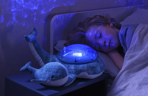 Tranquil Whale™ - Soothing white noise and projector nightlights