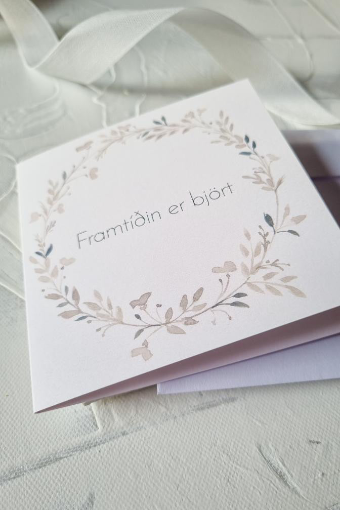 Gjafakort Framtíðin er björt