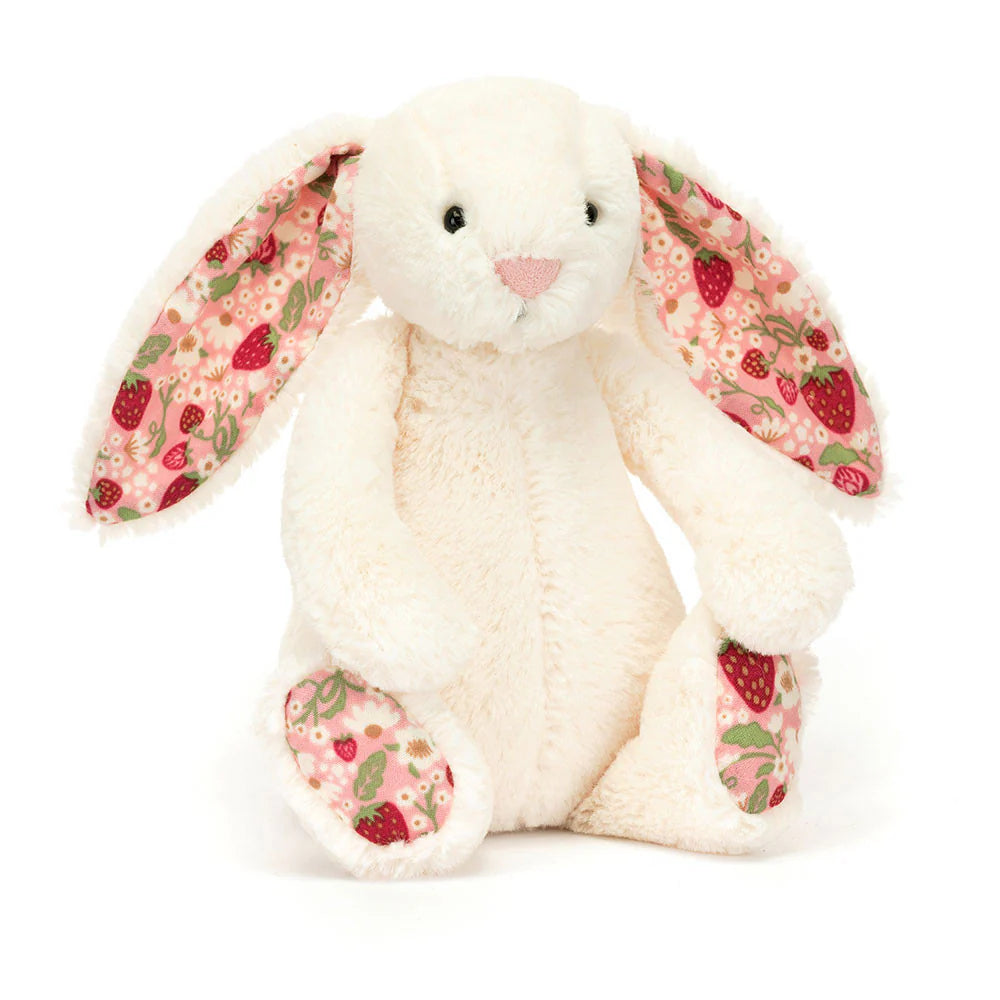 HVÍT KANÍNA MEÐ BLÓMUM - BLOSSOM CREAM BERRY