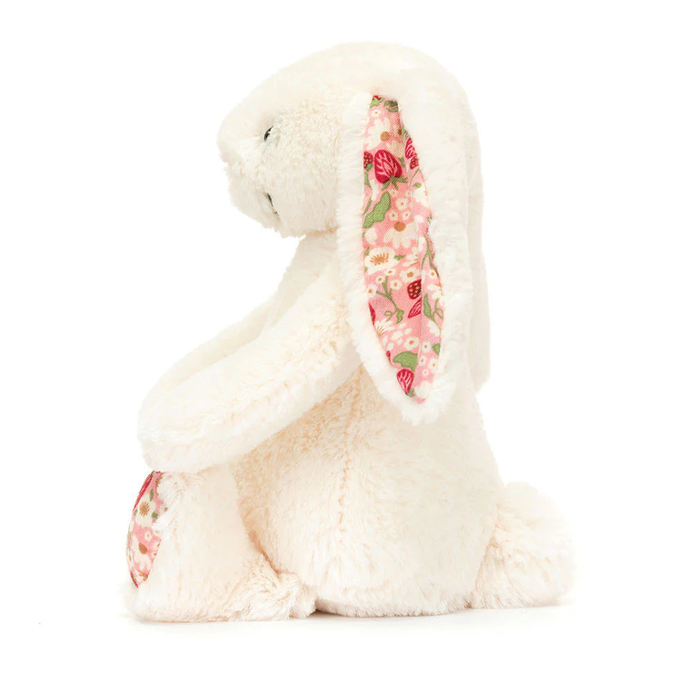 HVÍT KANÍNA MEÐ BLÓMUM - BLOSSOM CREAM BERRY