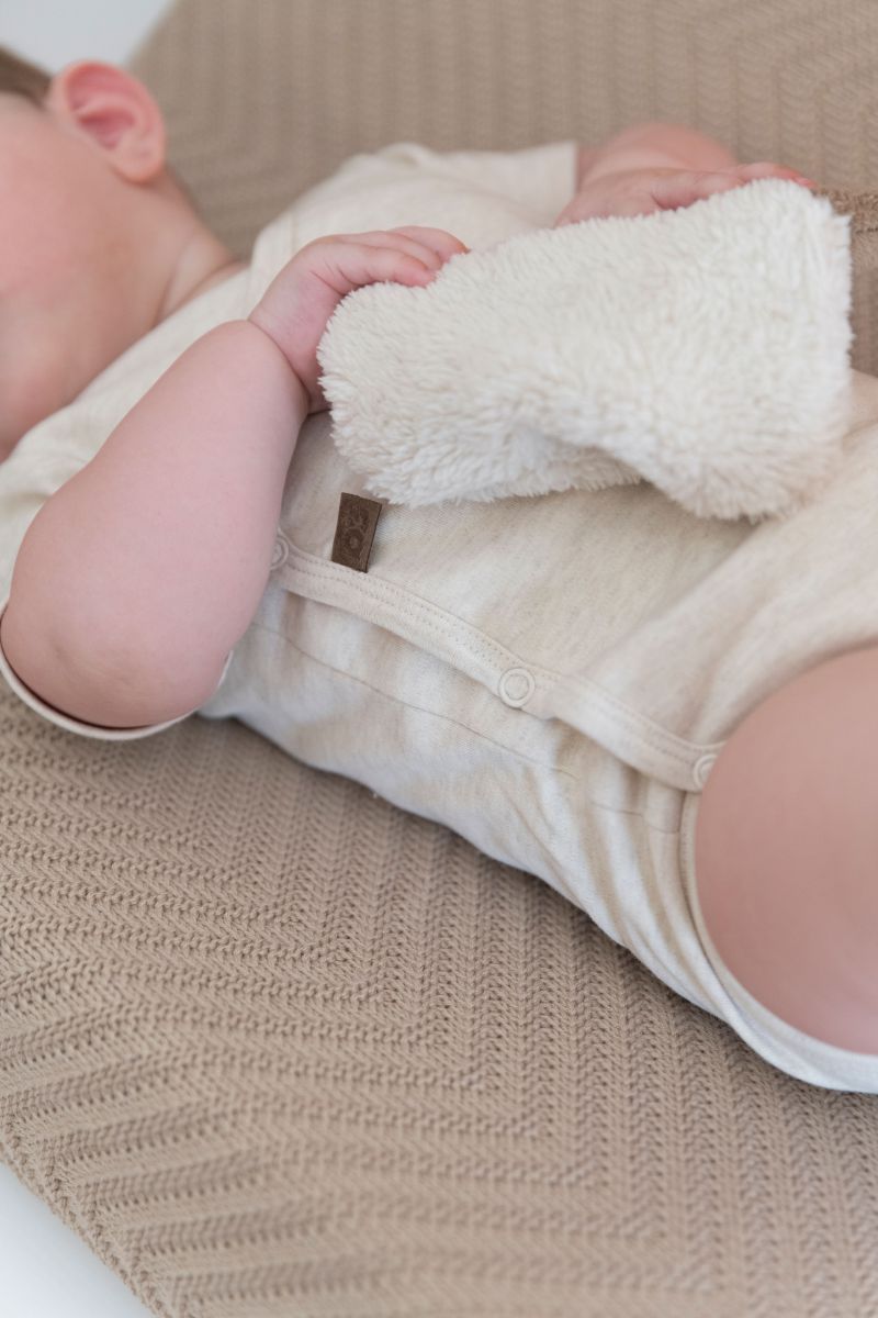 Stutterma samfella - Melange warm linen