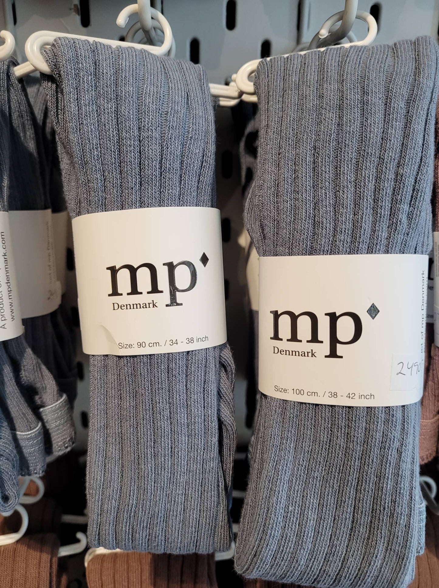 MP Sokkabuxur bómull & rifflaðar - Antik bláar