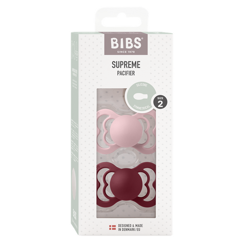 BIBS Supreme - Pink Plum / Eldberry