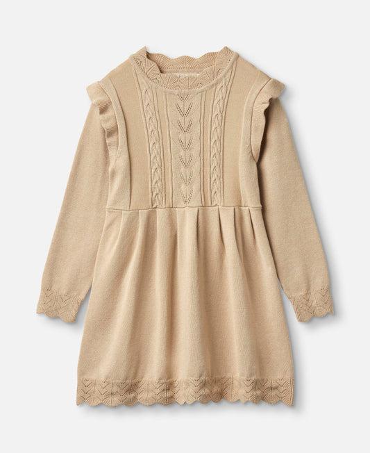 FILLY LS DRESS - HUMUS