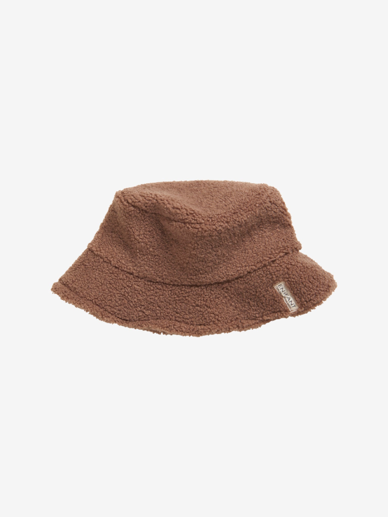 Bucket Hat Teddy - brúnn